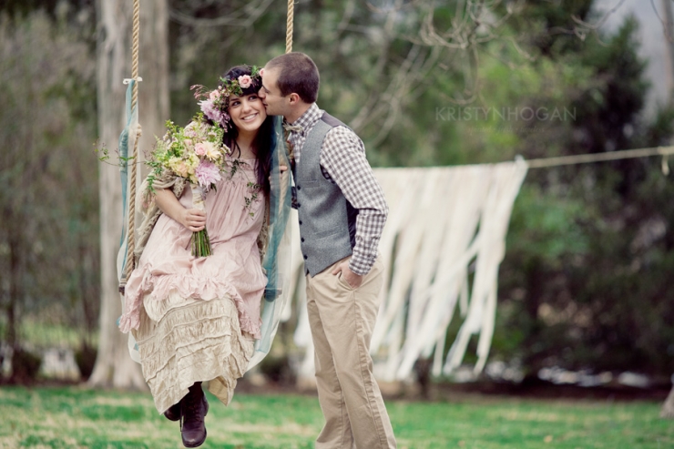 An afternoon bohemian tea party wedding in all it's whimsical joy and pretty